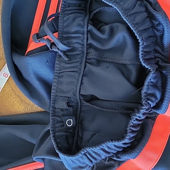 Adidas Climacool Youth Training/ Track pants, YL, Grey/Orange,  GUC - Picture 8 of 11